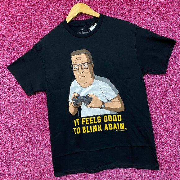 King Of The Hill Hank Hill Quotes Graphic T-Shirt Medium - Picture 3 of 4